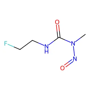 3-(2-Fluoroethyl)-1-methyl-1-nitrosourea structure