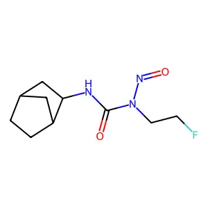 Urea, N'-bicyclo(2.2.1)hept-2-yl-N-(2-fluoroethyl)-N-nitroso- structure