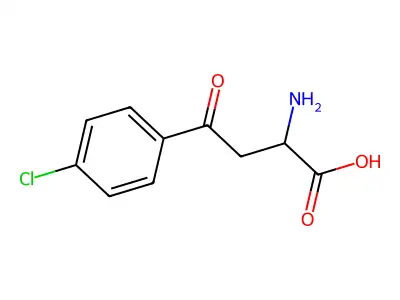 2-Amino-4-(4-chlorophenyl)-4-oxobutanoic acid structure