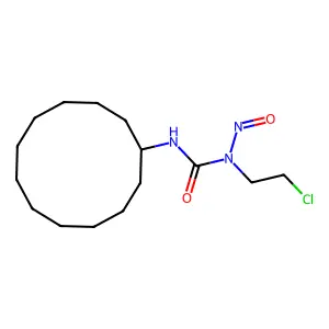 Urea, N-(2-chloroethyl)-N'-cyclododecyl-N-nitroso- structure