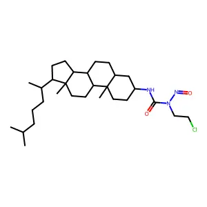 1-Tert-butyl-3-(2-chloroethyl)urea structure