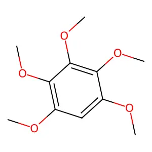 1,2,3,4,5-Pentamethoxybenzene structure