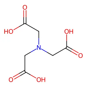 氮川三乙酸 structure