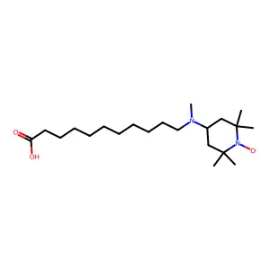 4-(N-Carboxydecyl-N-methylamino)-tempo structure