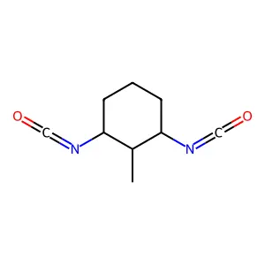 1,3-二异氰酸酯基-2-甲基环己烷 structure