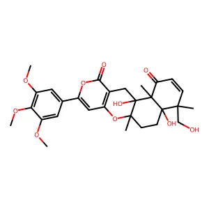 4-Hydroxymethyl-4-demethylterritrem B structure