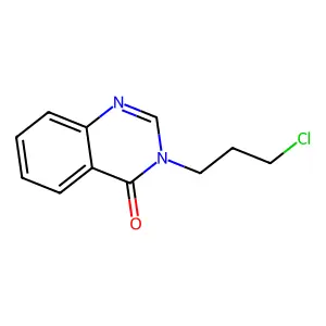 3-(3-chloropropyl)-4(3H)-quinazolinone structure