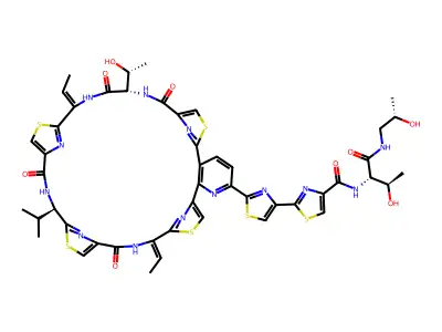 Micrococcin P structure