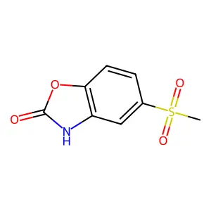 5-Mesylbenzoxazol-2(3H)-one structure
