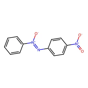 (4-硝基苯基)苯基二氮烯1-氧化物 structure