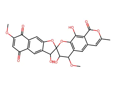 8-Methoxygriseorhodin C structure