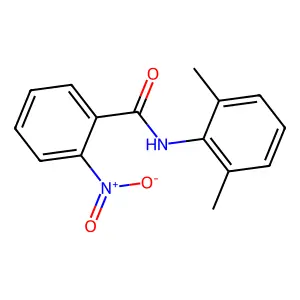 N-(2,6-dimethylphenyl)-2-nitrobenzamide structure