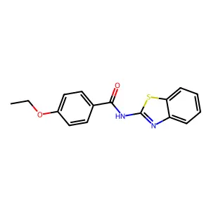 N-(1,3-苯并噻唑-2-基)-4-乙氧基苯甲酰胺 structure