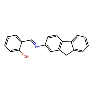 (6E)-6-{[(9H-Fluoren-2-yl)amino]methylidene}cyclohexa-2,4-dien-1-one structure
