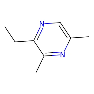 2-Ethyl-3,5-dimethylpyrazine structure