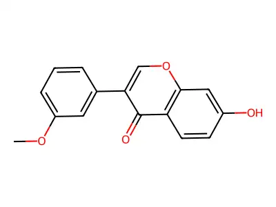7-hydroxy-3-(3-methoxyphenyl)-4H-chromen-4-one structure
