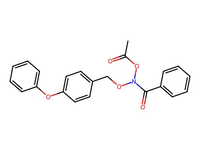 N-(Acetyloxy)-N-((4-phenoxyphenyl)methoxy)benzamide structure