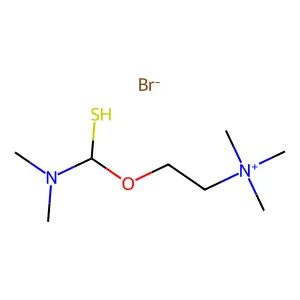 Dimethylthionocarbamylcholine structure