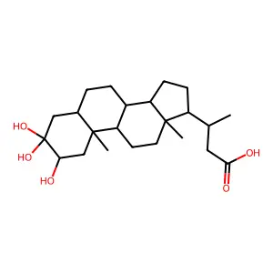 Norursocholic acid structure