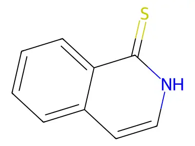 Isoquinoline-1-thiol structure