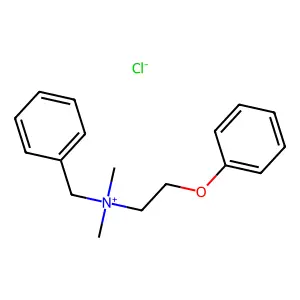 氯化苄酚宁 structure