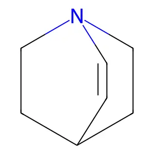 1-Azabicyclo(2.2.2)oct-2-ene structure