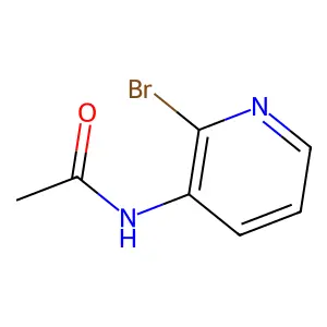 N-(2-bromopyridin-3-yl)acetamide structure