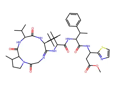 Bottromycin structure