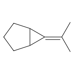 6-Isopropylidenebicyclo(3.1.0)hexane structure