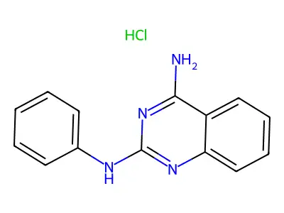 2-N-phenylquinazoline-2,4-diamine structure