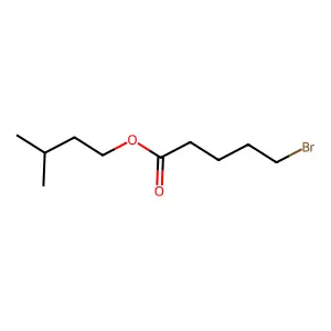 Isopentyl 5-bromopentanoate structure