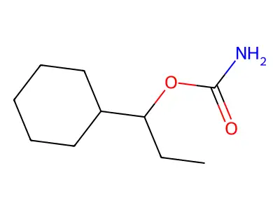 丙环氨酯 structure
