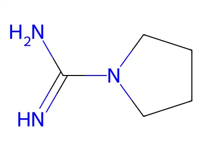 Pyrrolidine-1-carboximidamide structure