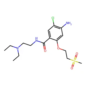 Metoclopramide sulfone structure