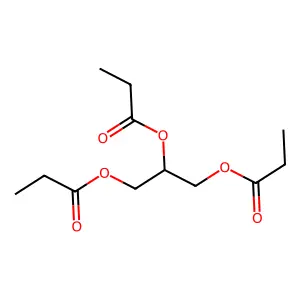 Tripropionin structure