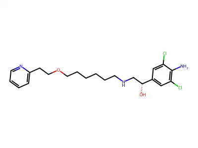 (+)-Picumeterol structure