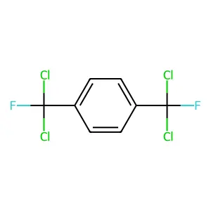 1,4-Bis(dichlorofluoromethyl)benzene structure