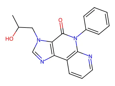 C18H16N4O2.1/2H2O structure