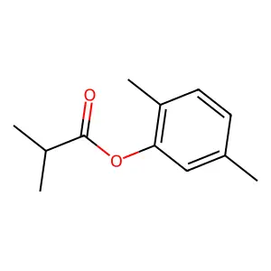 2,5-Dimethylphenyl 2-methylpropanoate structure