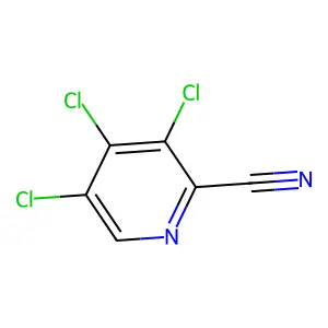 3,4,5-三氯吡啶-2-甲腈 structure