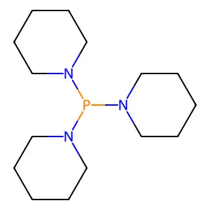 Tripiperidinophosphine structure