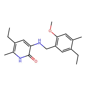 Pyridinone deriv. structure