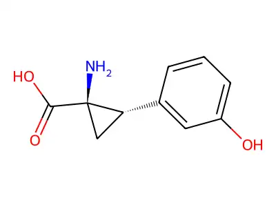 2,3-Methano-3-tyrosine structure