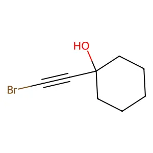 1-(2-Bromoethynyl)cyclohexanol structure