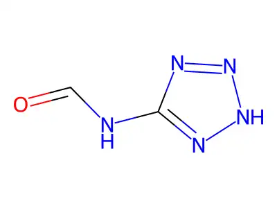 N-(2H-tetrazol-5-yl)formamide structure