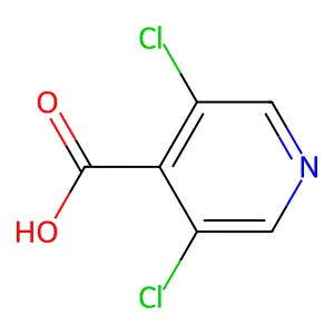 3,5-Dichloroisonicotinic acid structure