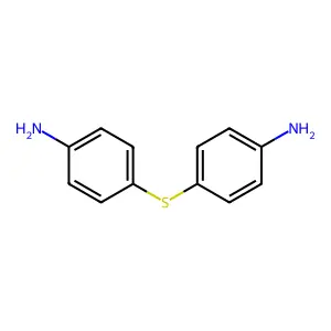 4,4'-Thiodianiline structure