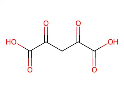 2,4-Dioxopentanedioic acid structure