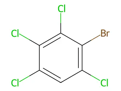 2-Bromo-1,3,4,5-tetrachlorobenzene structure