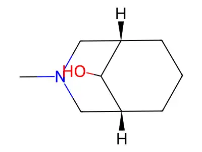 3-Methyl-3-azabicyclo[3.3.1]nonan-9-ol structure